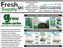 Tablet Screenshot of freshsupplyuk.com